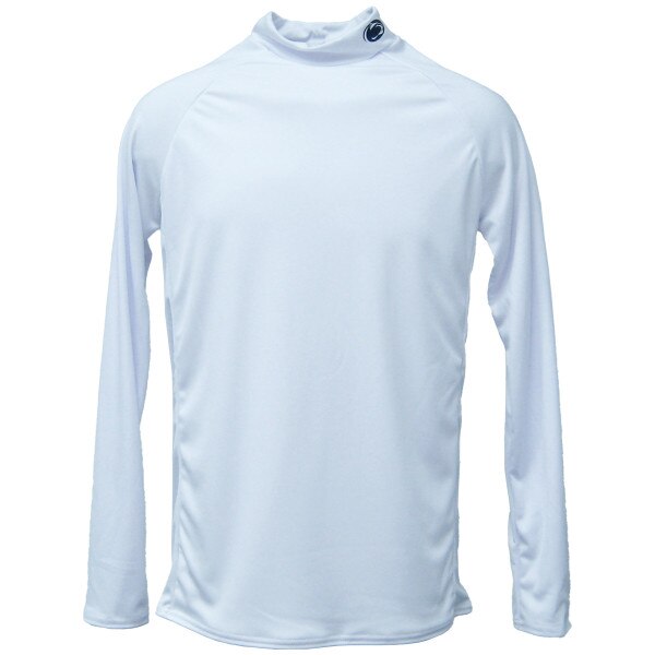 white arctic microtech long sleeve with Penn State Athletic Logo on neck